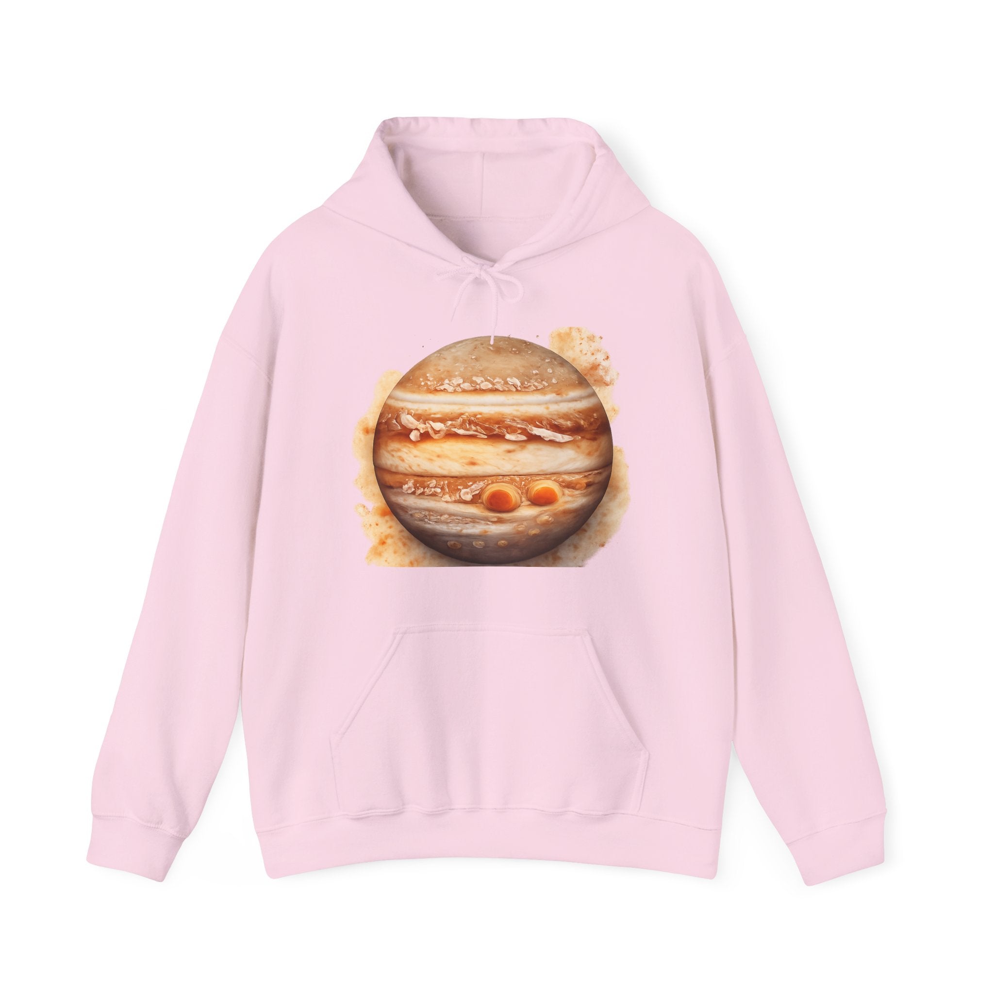 Jupiter Planet Hoodie — Watercolor Space Graphic Astronomical
