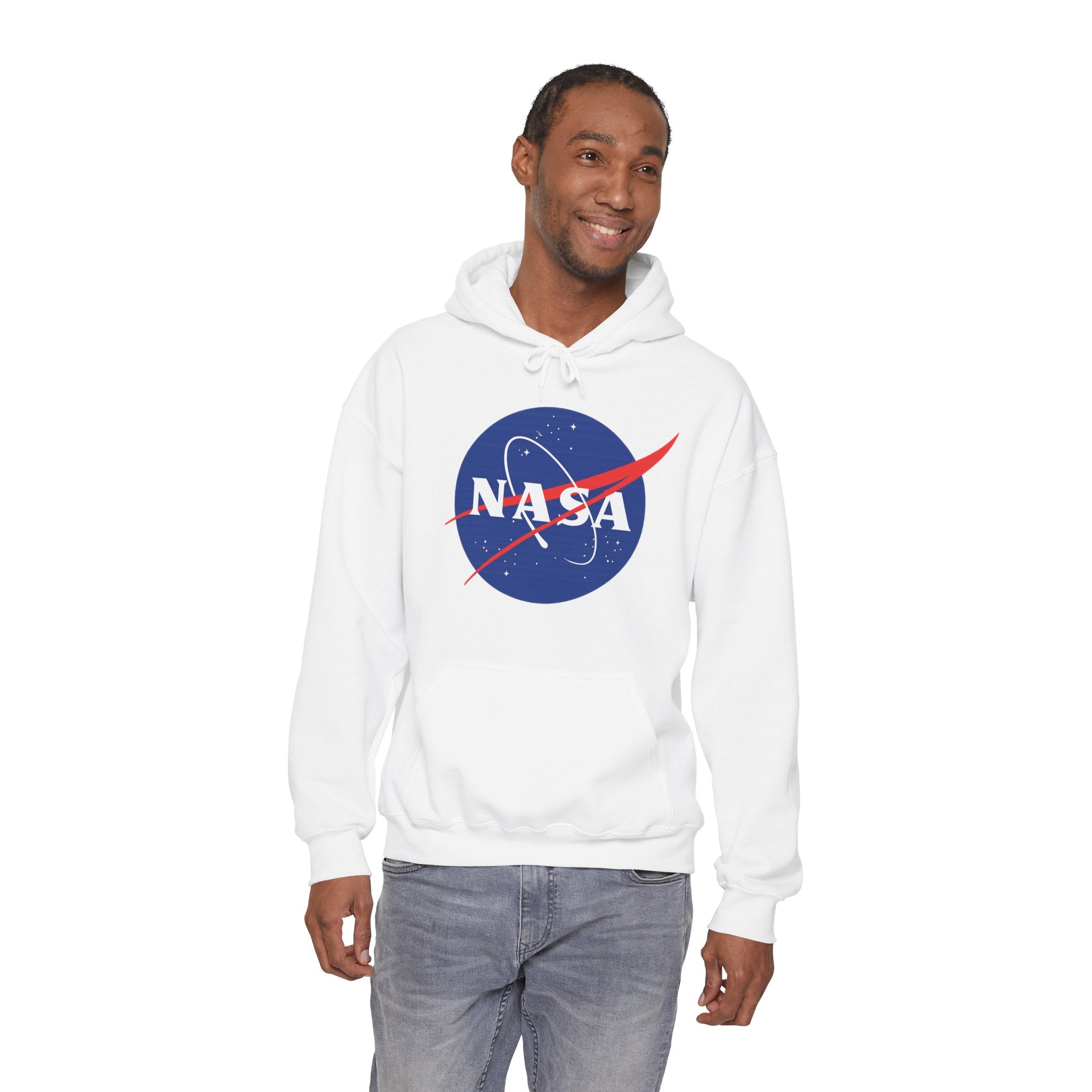 NASA Logo Hoodie — Classic Space Agency Pullover