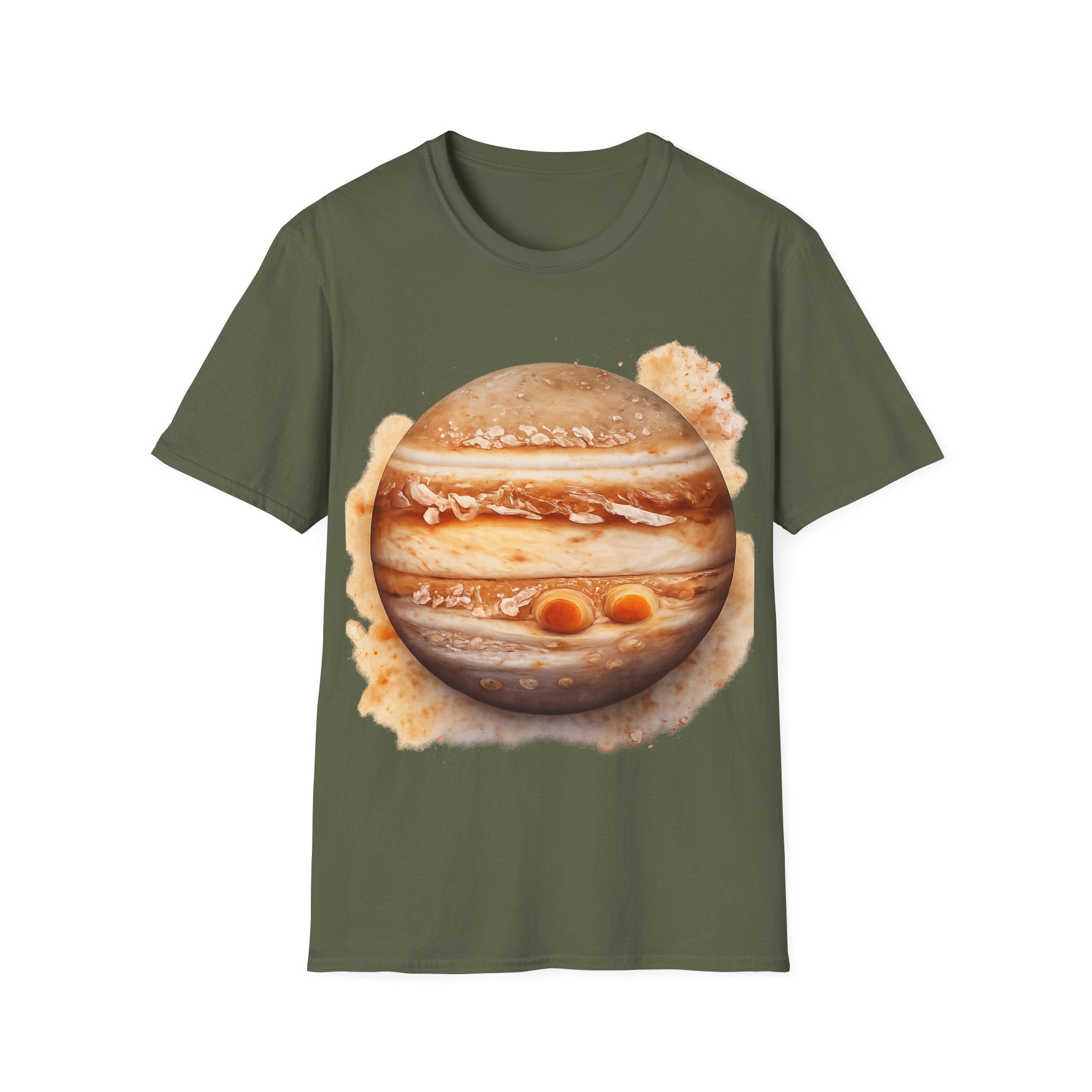 Jupiter Planet Graphic T-Shirt — Vintage Watercolor Space Tee