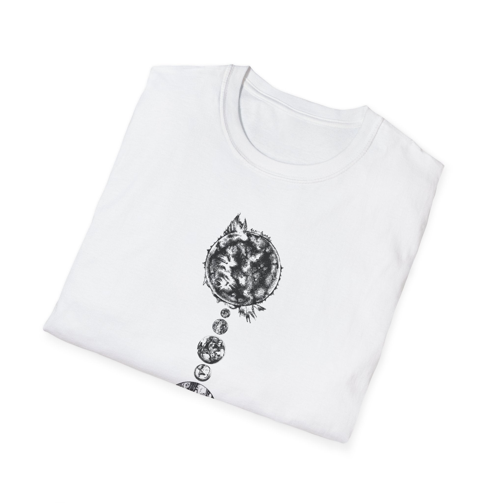 Planets T‑Shirt — Celestial Solar System Graphic Tee