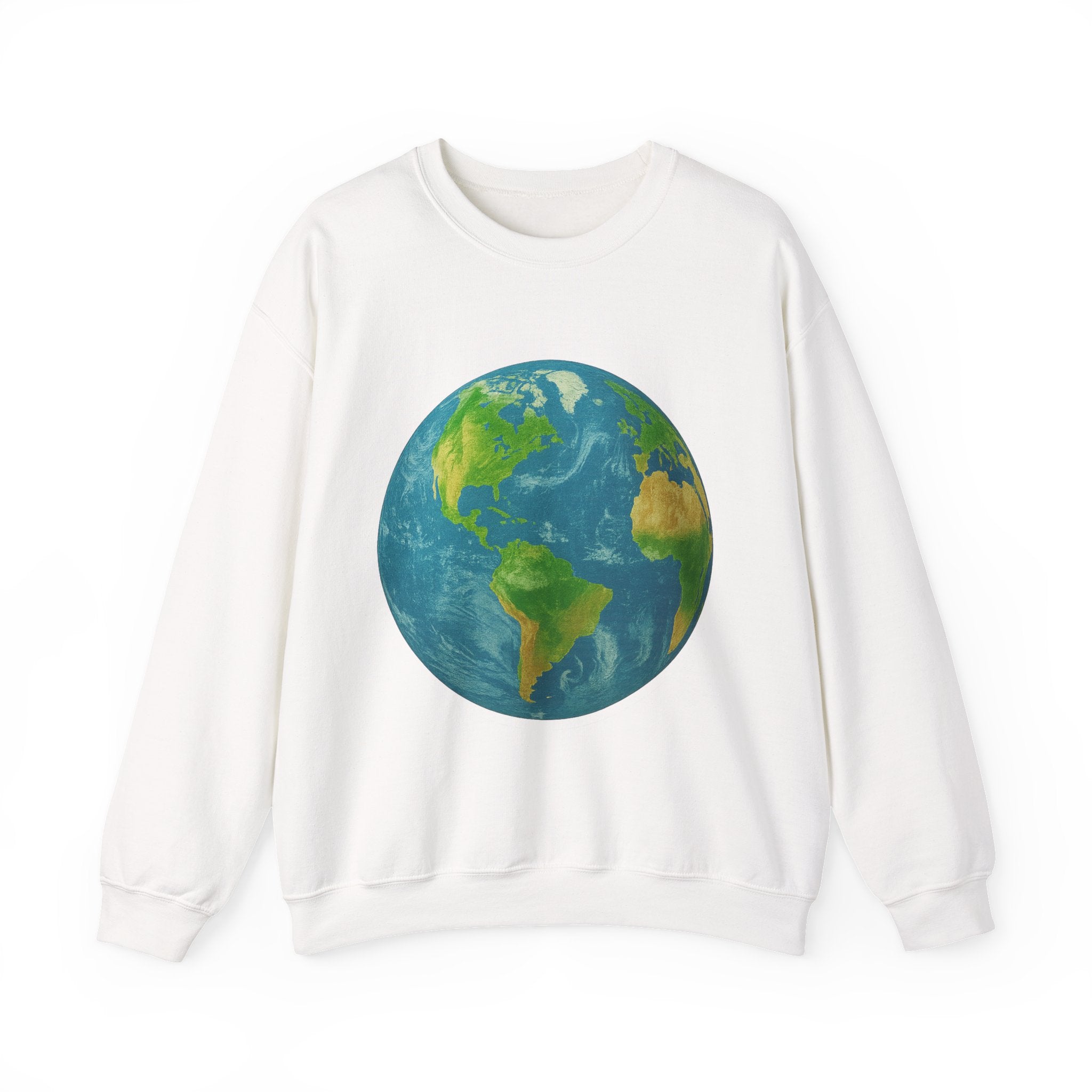 Earth Graphic Unisex Sweatshirt (Men & Women)