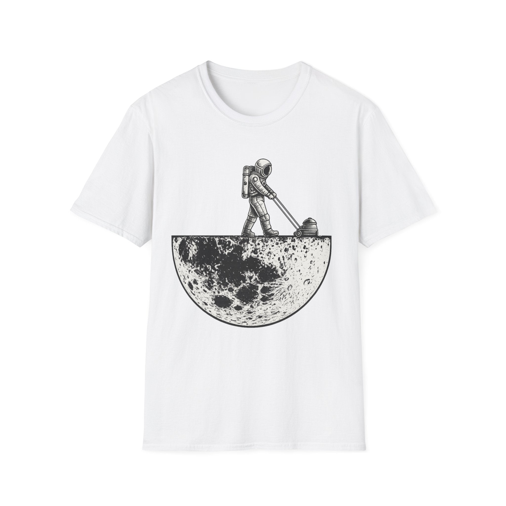 Astronaut on the Moon T-Shirt — Space Explorer Graphic Tee