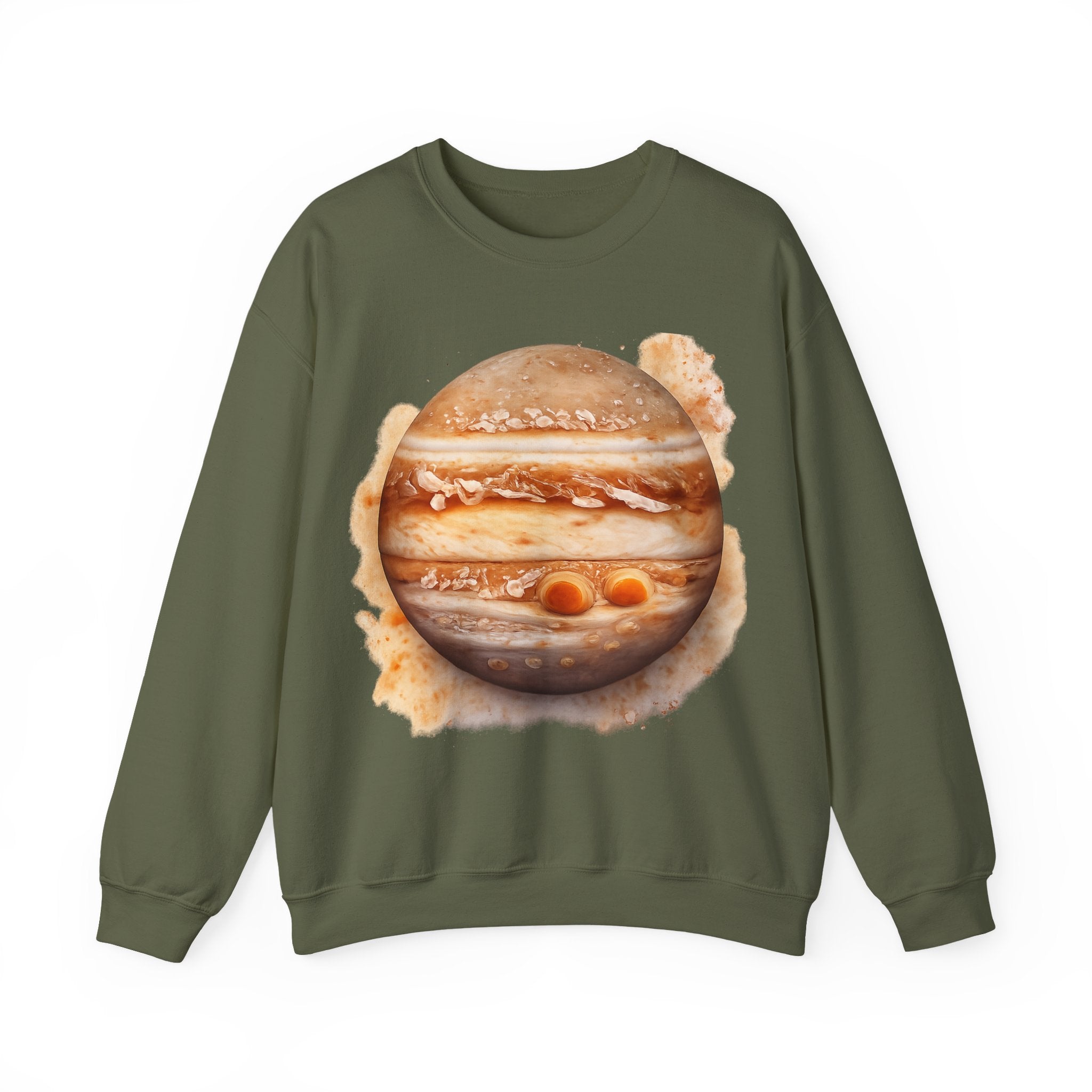 Jupiter Planet Sweatshirt — Watercolor Space Crewneck