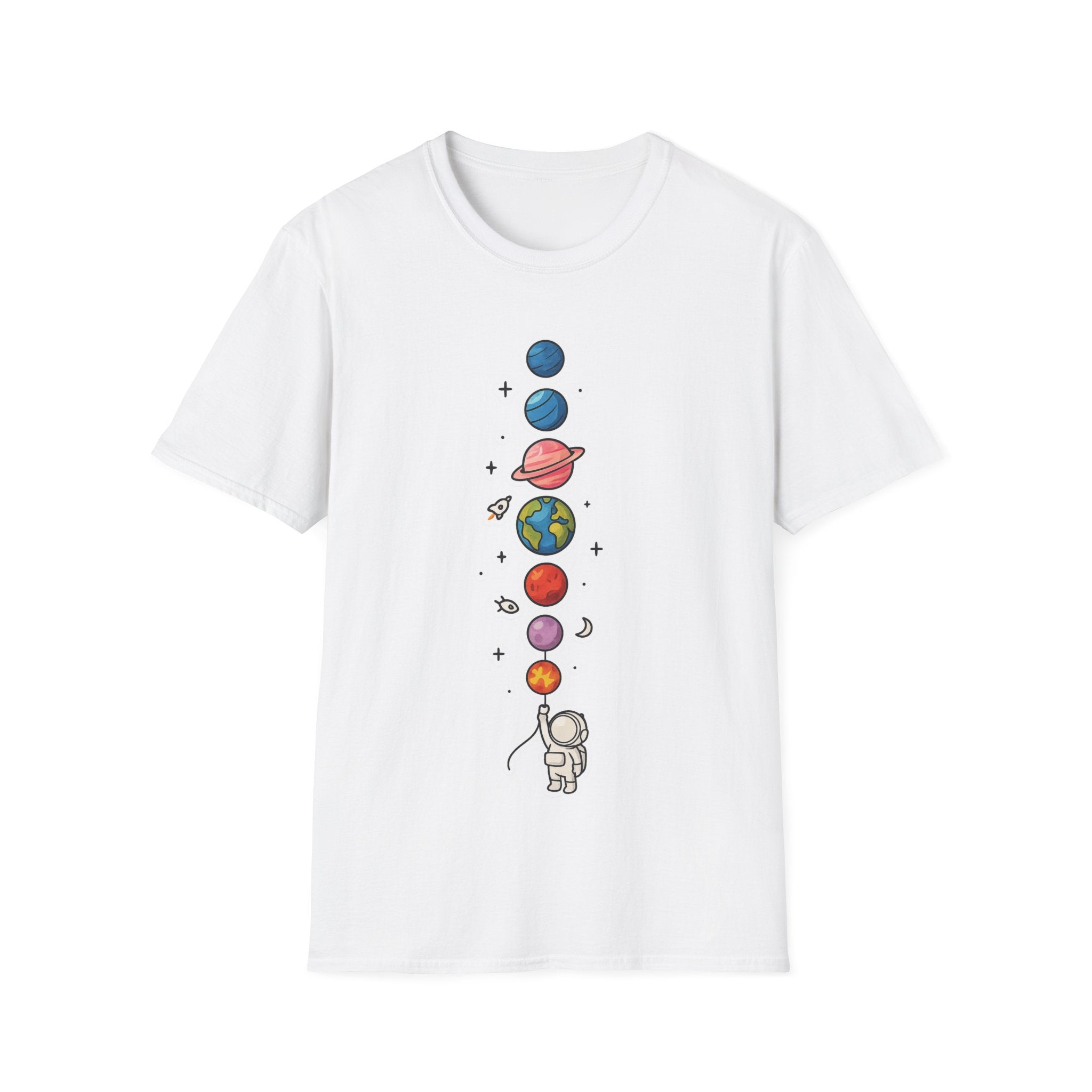 Solar System Planets Print Unisex T-Shirt (Men & Women)