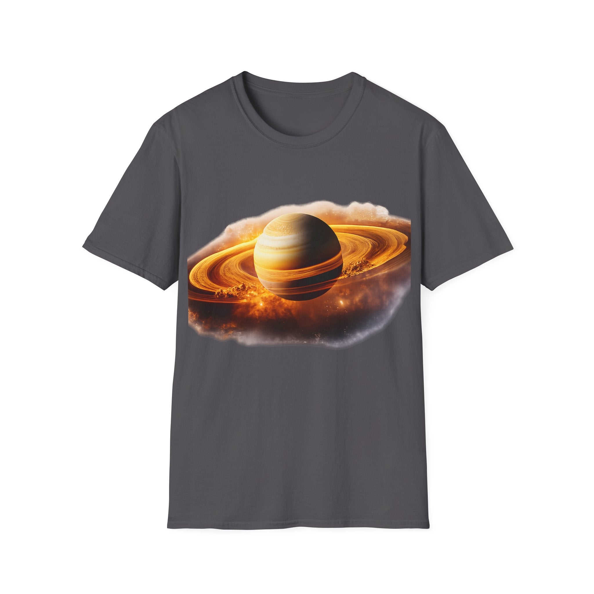 Saturn Rings Graphic T-Shirt — Cosmic Planet Art Tee