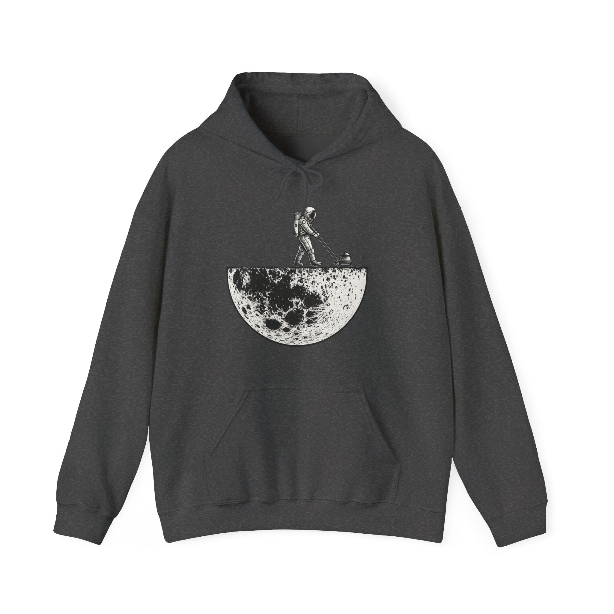 Astronaut Hoodie — Minimal Space Graphic Pullover