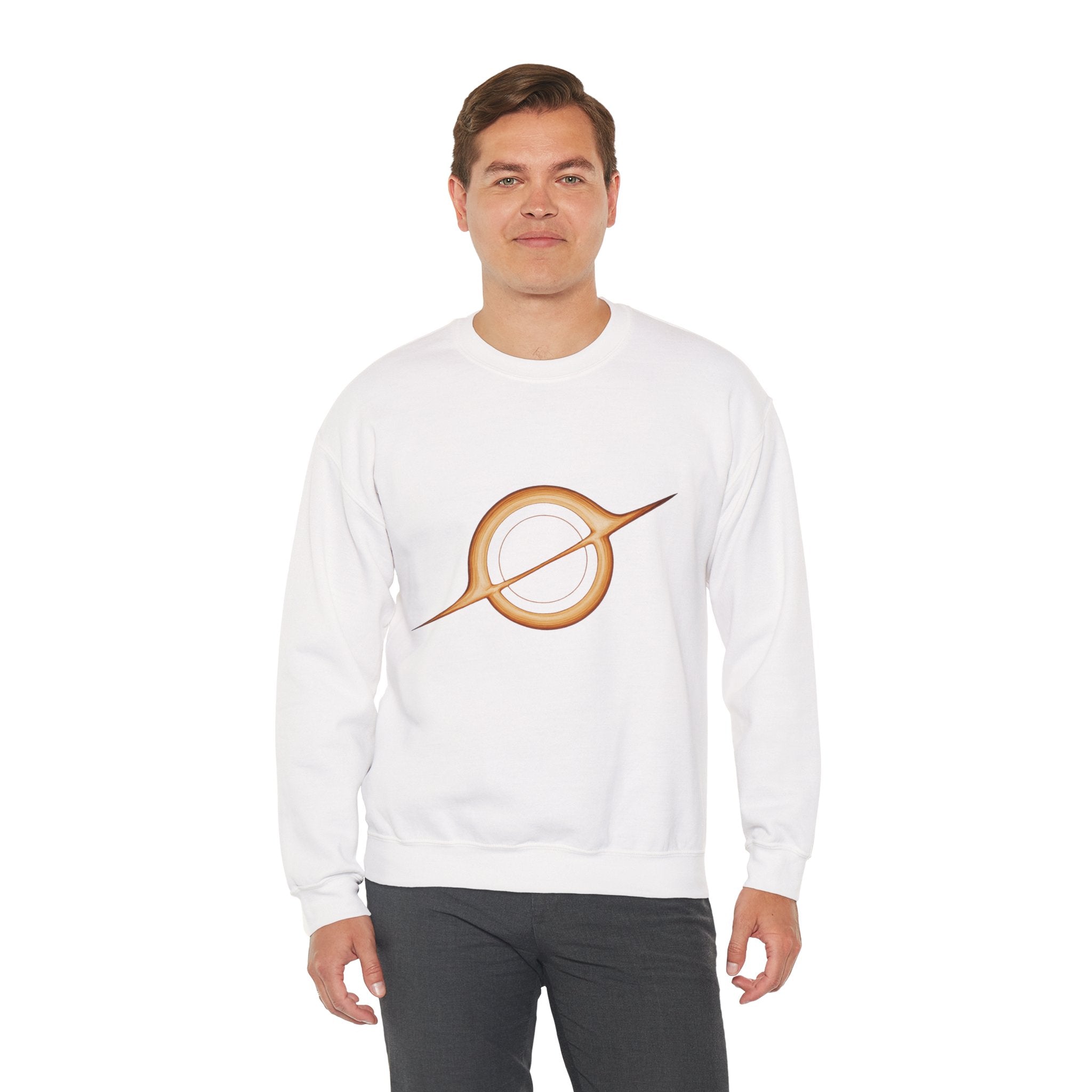 Cosmic Black Hole Print Unisex Sweatshirts (Men & Women)