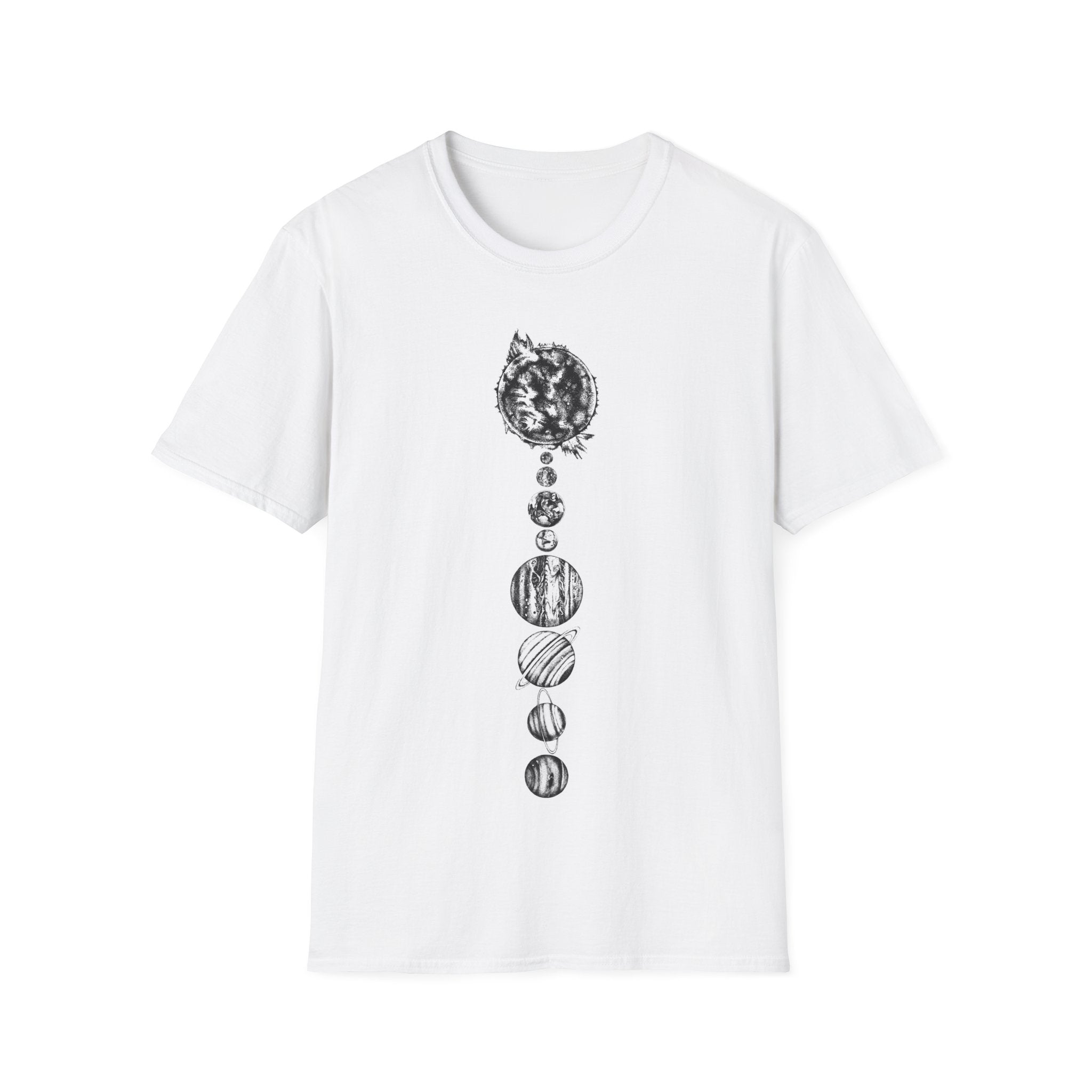 Planets T‑Shirt — Celestial Solar System Graphic Tee