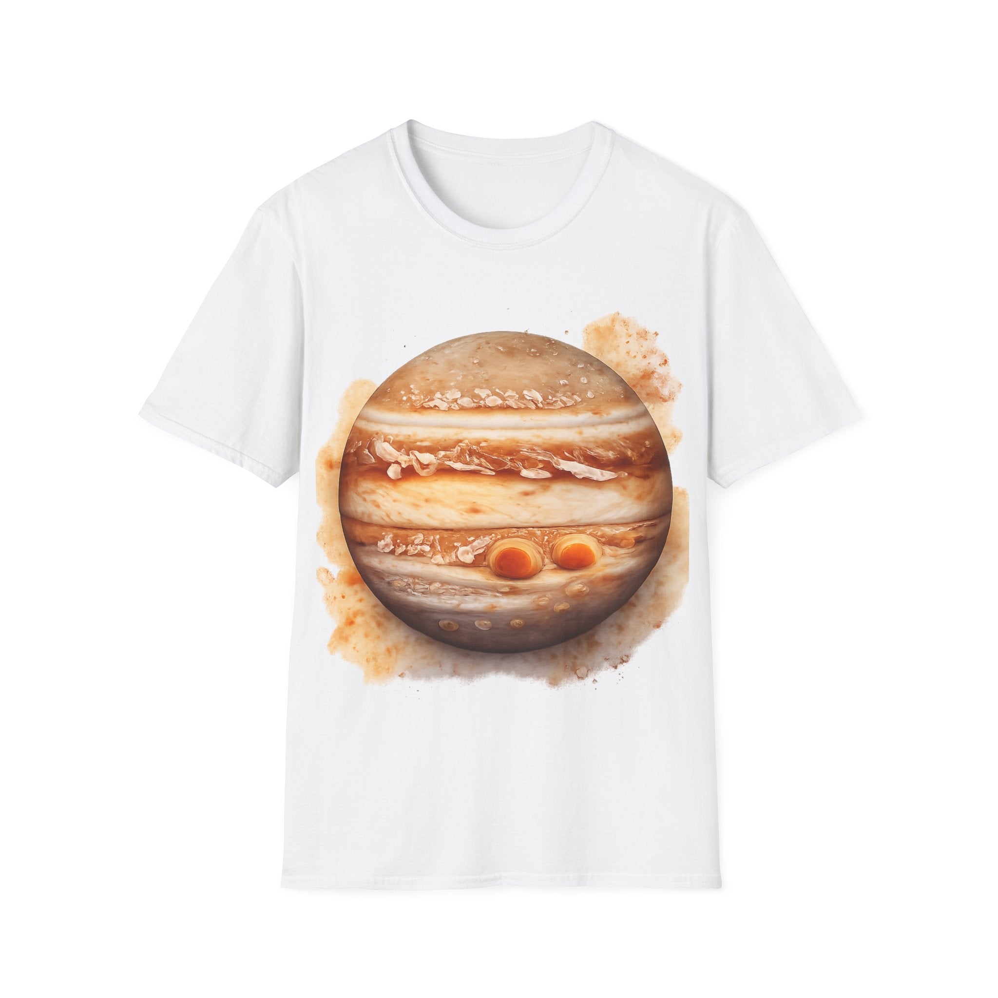 Jupiter Planet Graphic T-Shirt — Vintage Watercolor Space Tee