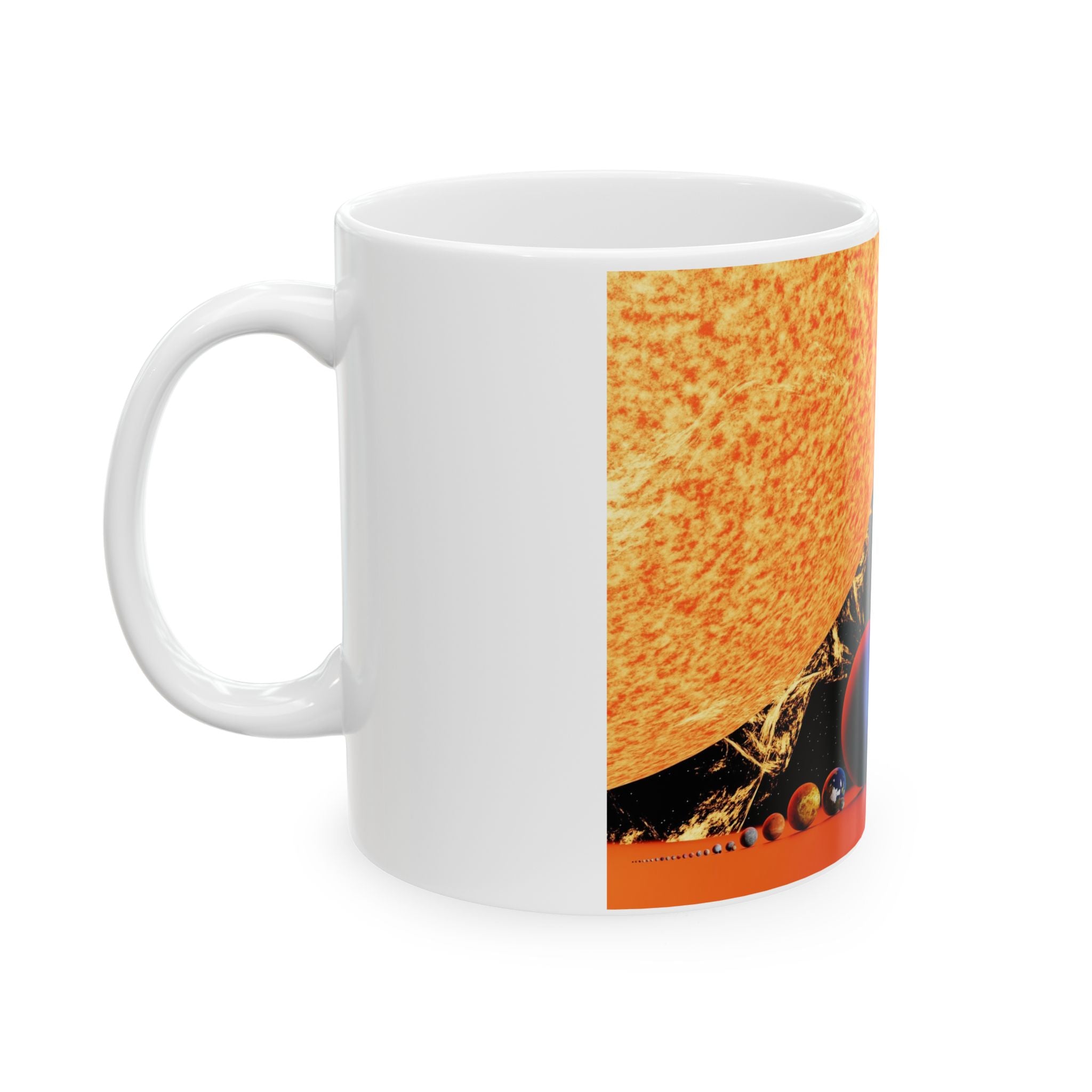 Solar System Mug — Colorful Planet Coffee Cup (11oz, 15oz)