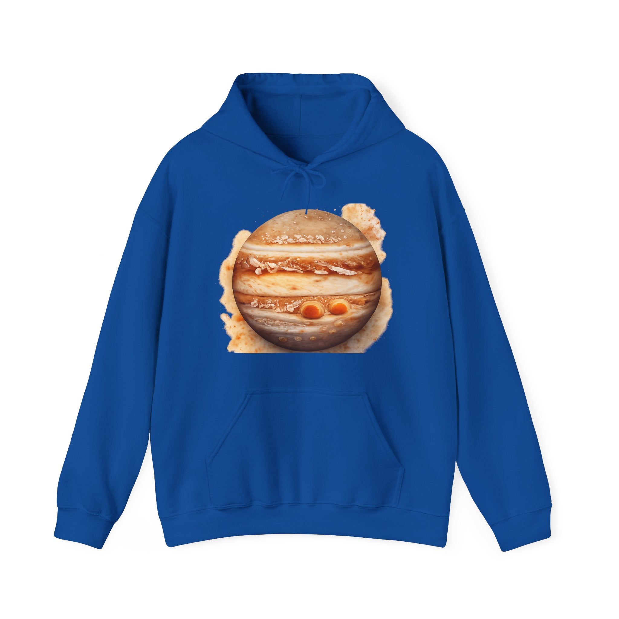 Jupiter Planet Hoodie — Watercolor Space Graphic Astronomical