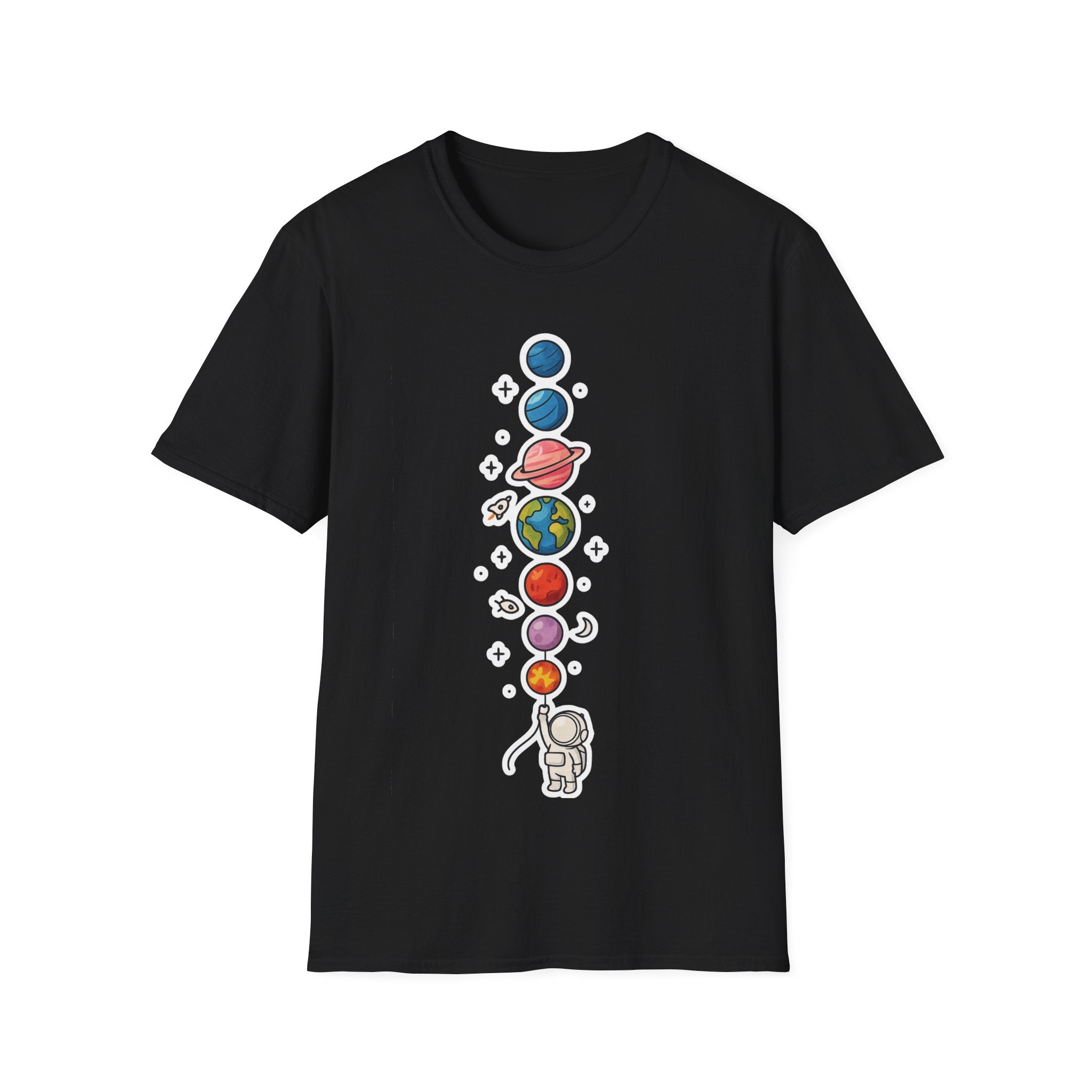 Solar System Planets Print Unisex T-Shirt (Men & Women)
