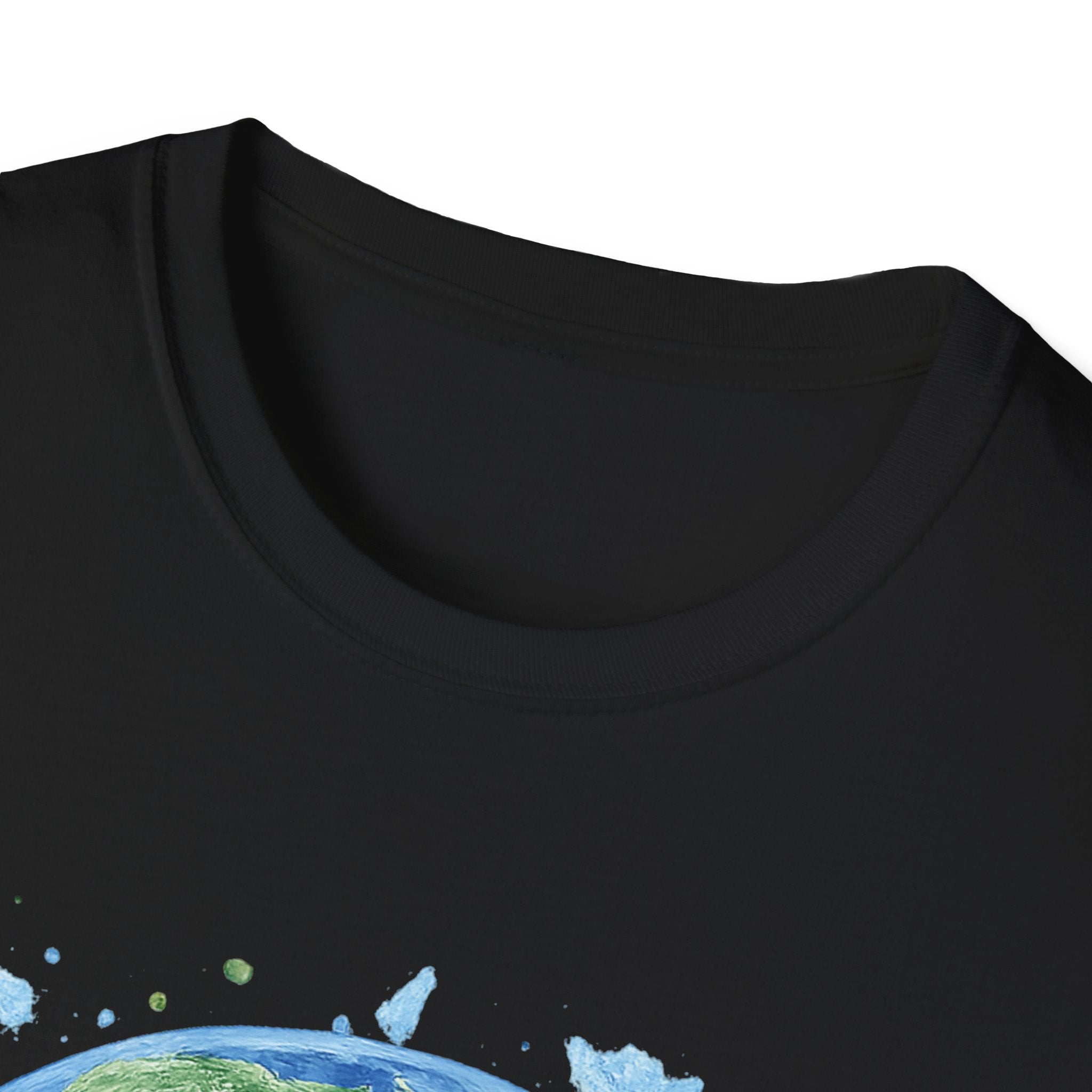 Earth Watercolor T-Shirt — Planet Earth Graphic Tee for Nature Lovers