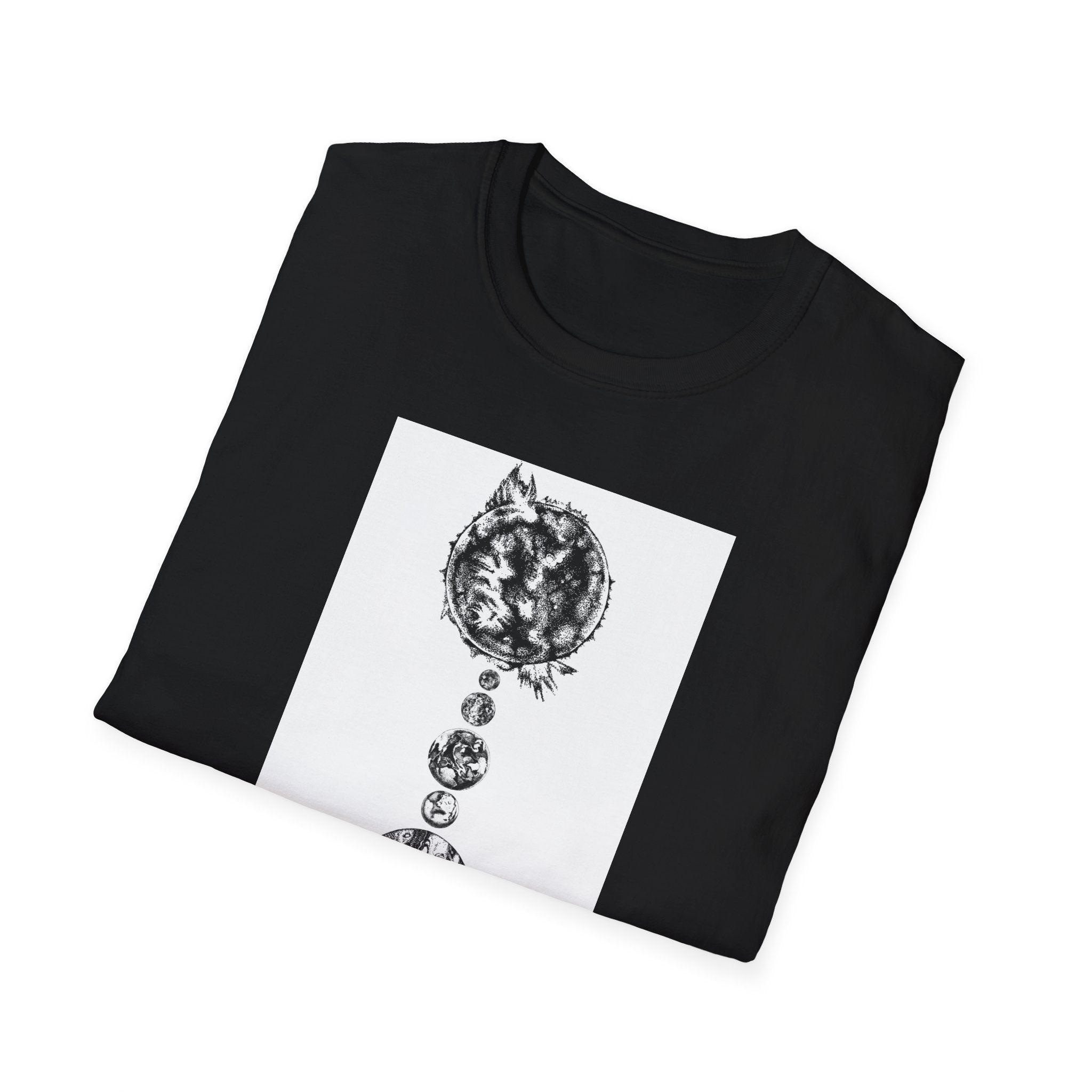 Planets T‑Shirt — Celestial Solar System Graphic Tee