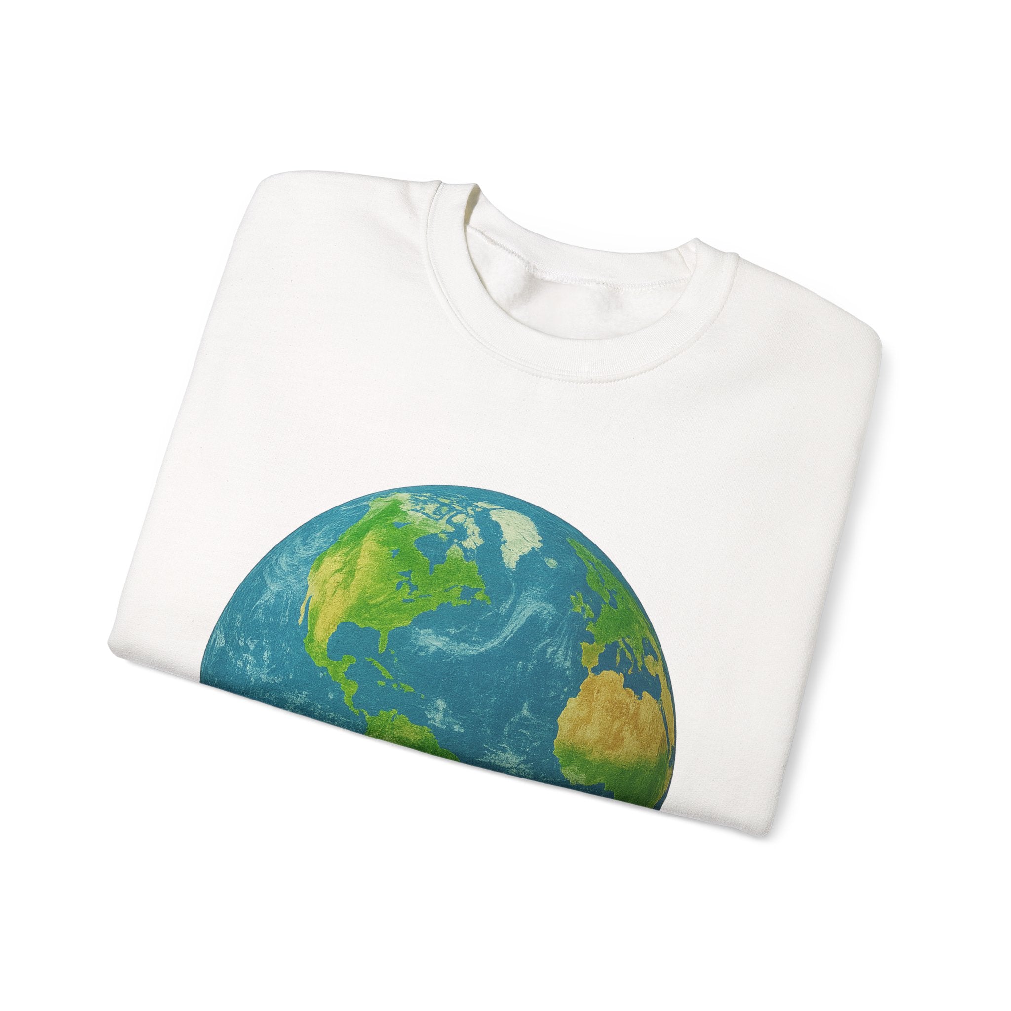 Earth Graphic Unisex Sweatshirt (Men & Women)