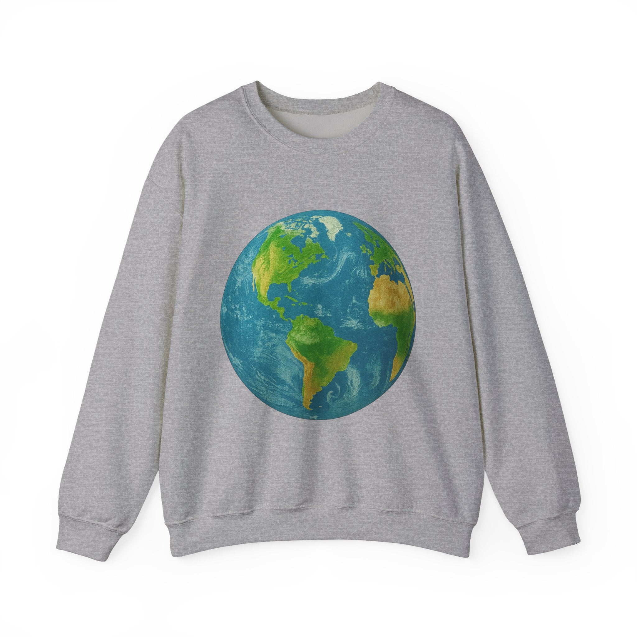 Earth Graphic Unisex Sweatshirt (Men & Women)