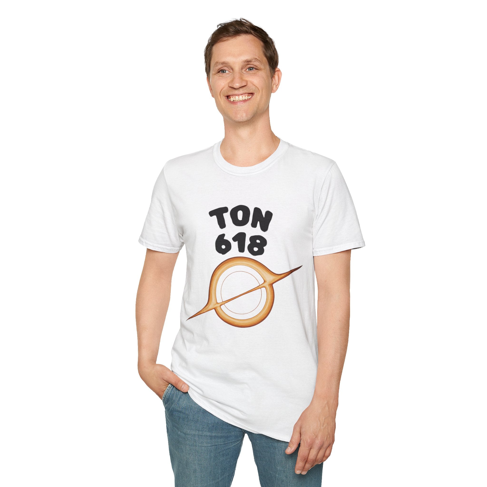 Ton 618 Black Hole T-Shirt — Space Astronomy Graphic Tee