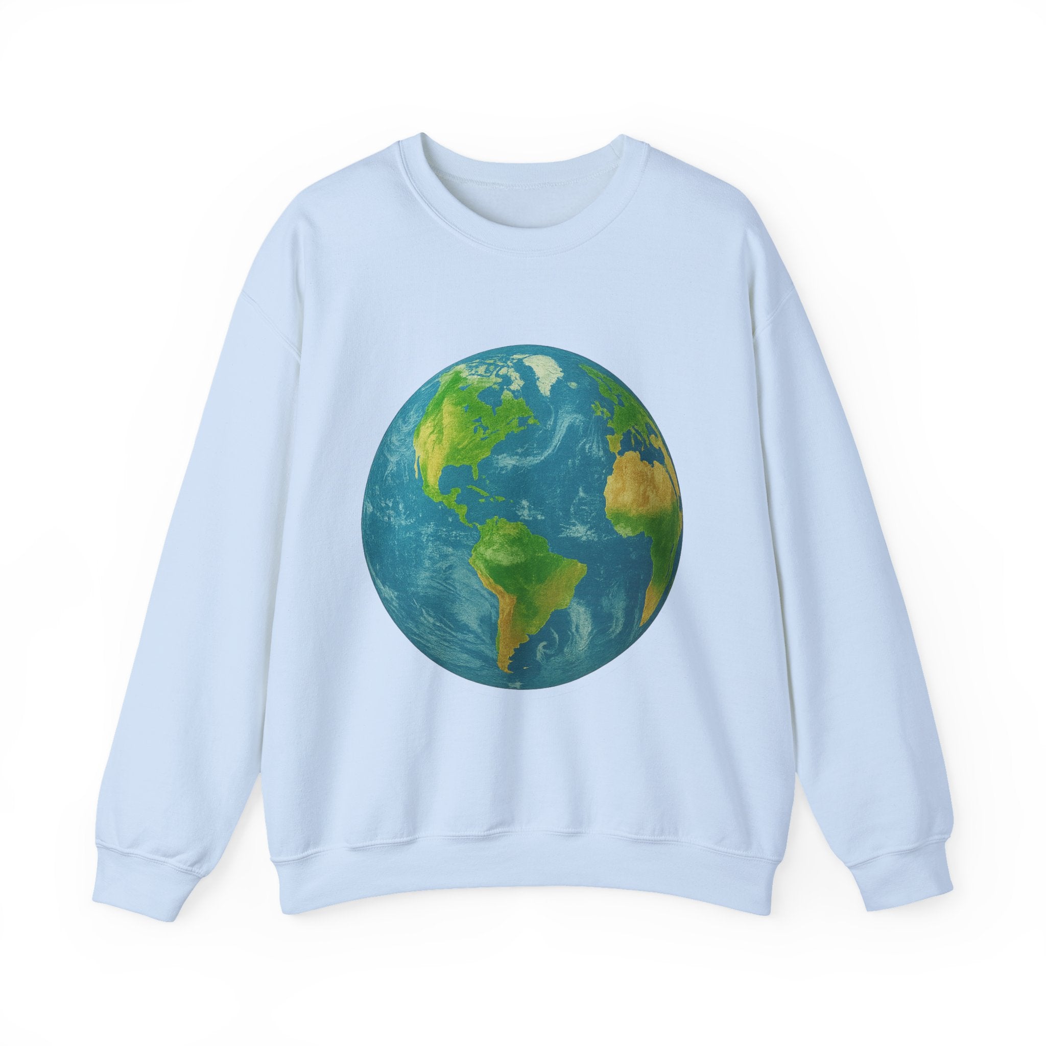 Earth Graphic Unisex Sweatshirt (Men & Women)