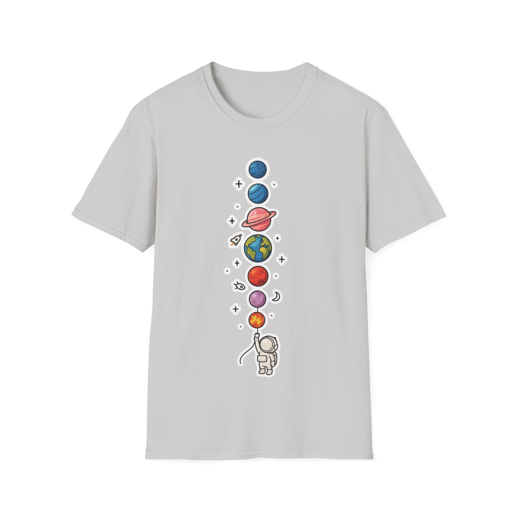 Solar System Planets Print Unisex T-Shirt (Men & Women)