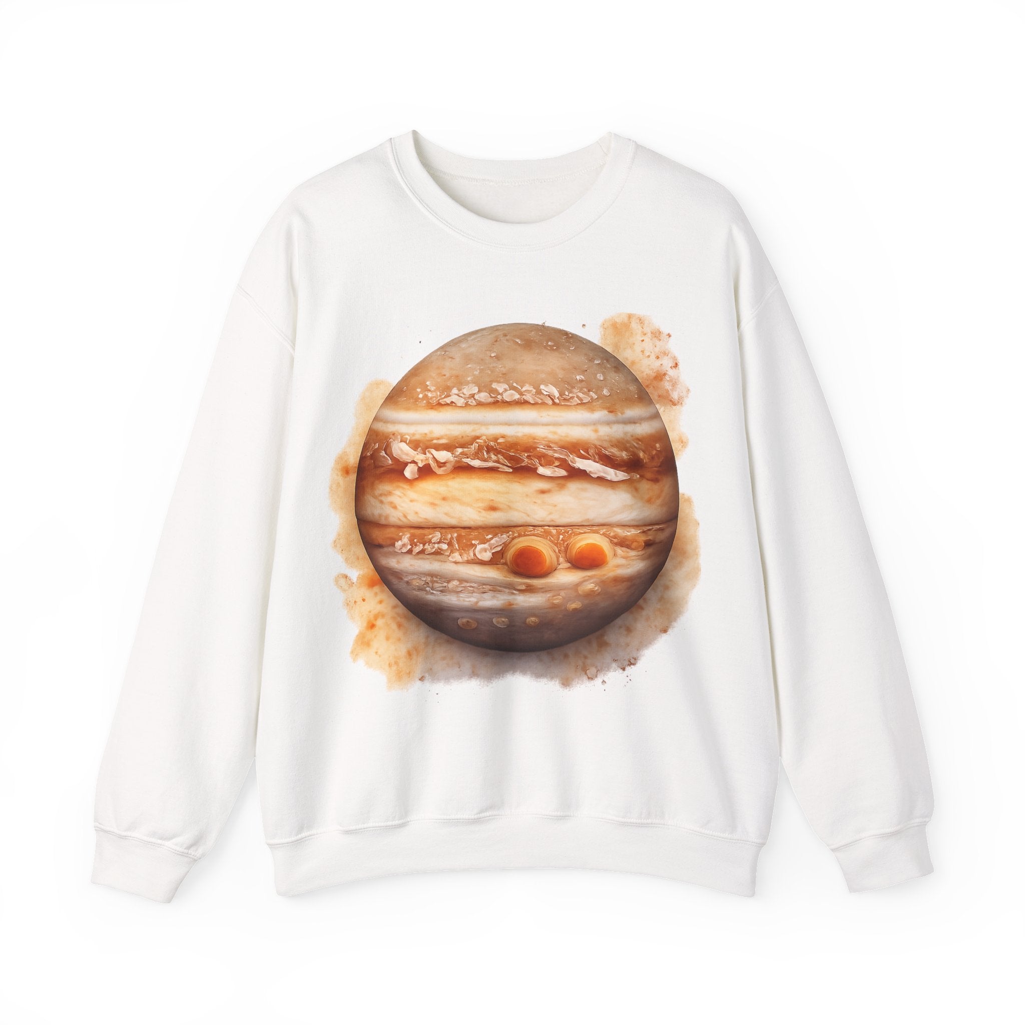 Jupiter Planet Sweatshirt — Watercolor Space Crewneck